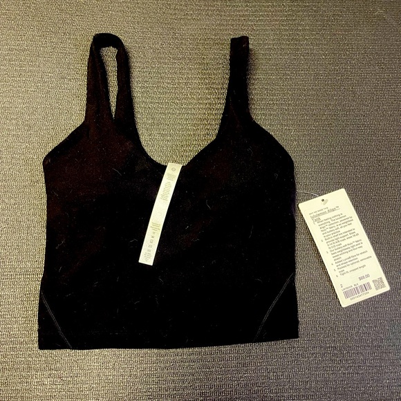 Lululemon new with tags align tank black! - Picture 4 of 7